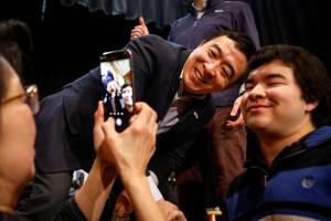 Andrew Yang Selfie Andrew Yang Selfie
