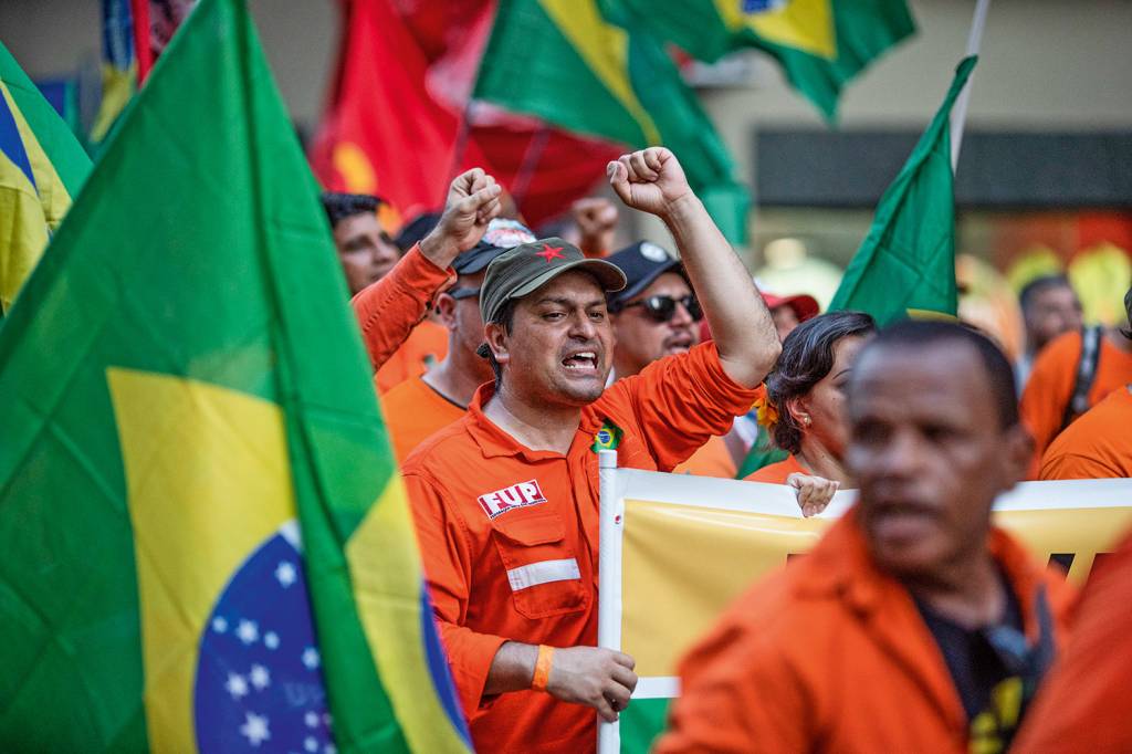 Brazil Oil Workers Strike Brazil Oil Workers Strike