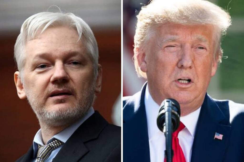 Trump ofereceu perdão presidencial a Julian Assange, afirmam advogados