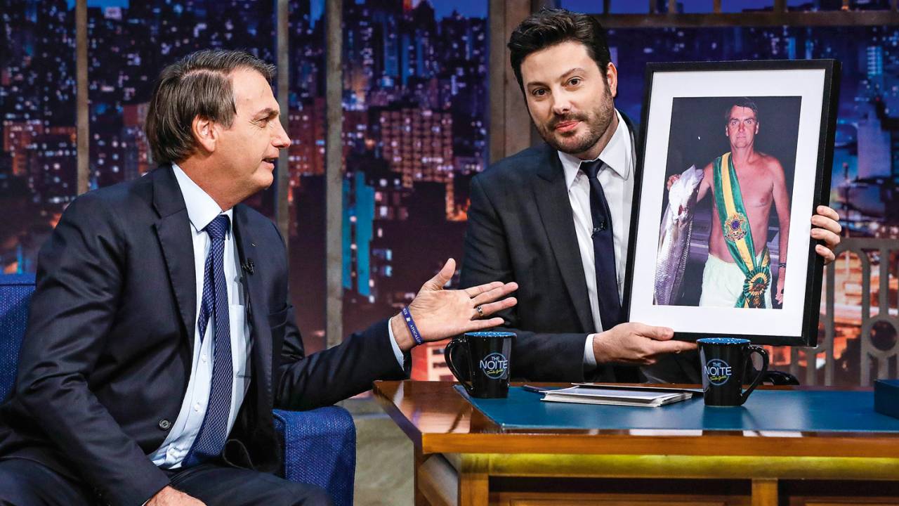 JAIR BOLSONARO e DANILO GENTILI