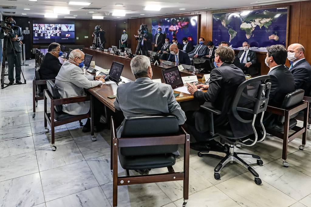 20/03/2020 Presidente da República, Jair Bolsonaro e Ministros 20/03/2020 Presidente da República, Jair Bolsonaro e Ministros