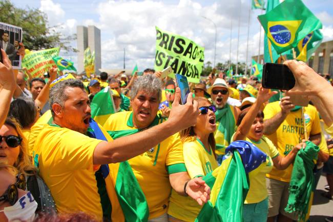 ATO PRÓ BOLSONARO MOVIMENTAÇÃO ATO PRÓ BOLSONARO MOVIMENTAÇÃO
