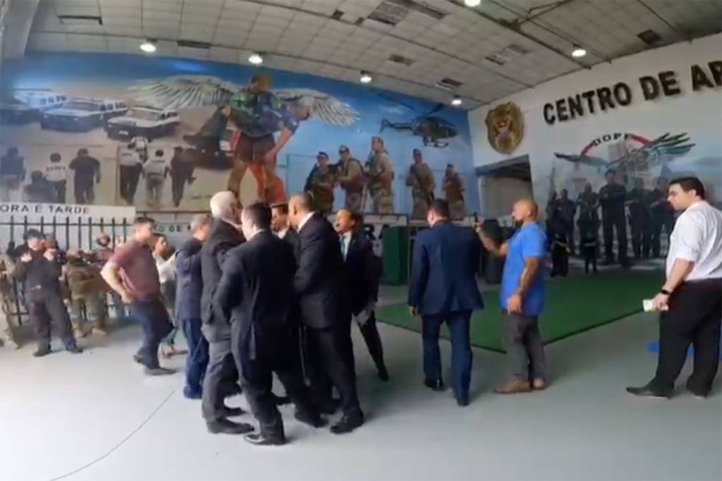 Major Olímpio e João Doria quase saem no tapa em São Paulo