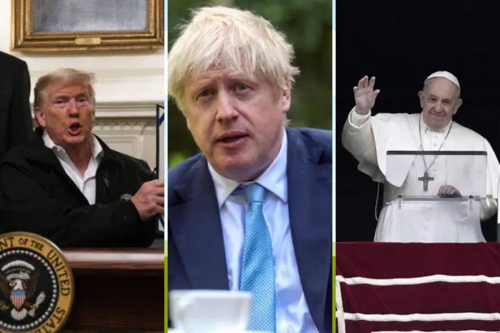 De Trump a Boris Johnson: o coronavírus já ronda os líderes mundiais
