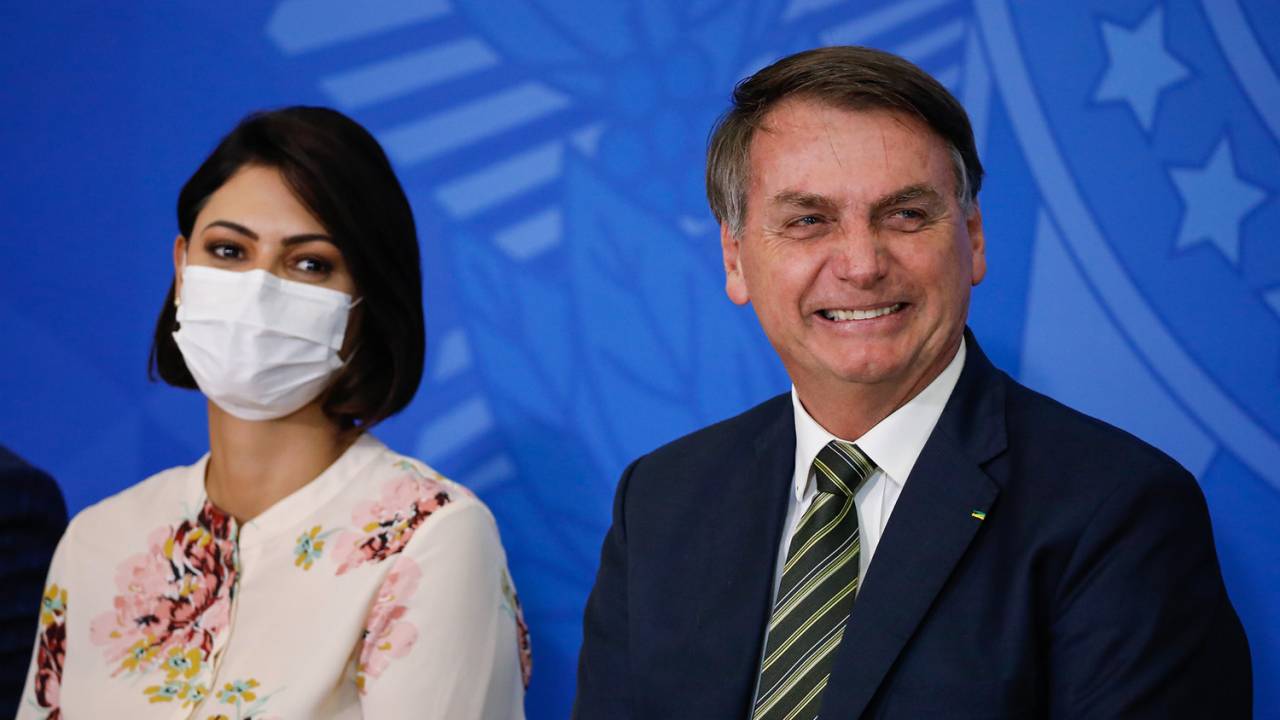 Michelle e Jair Bolsonaro