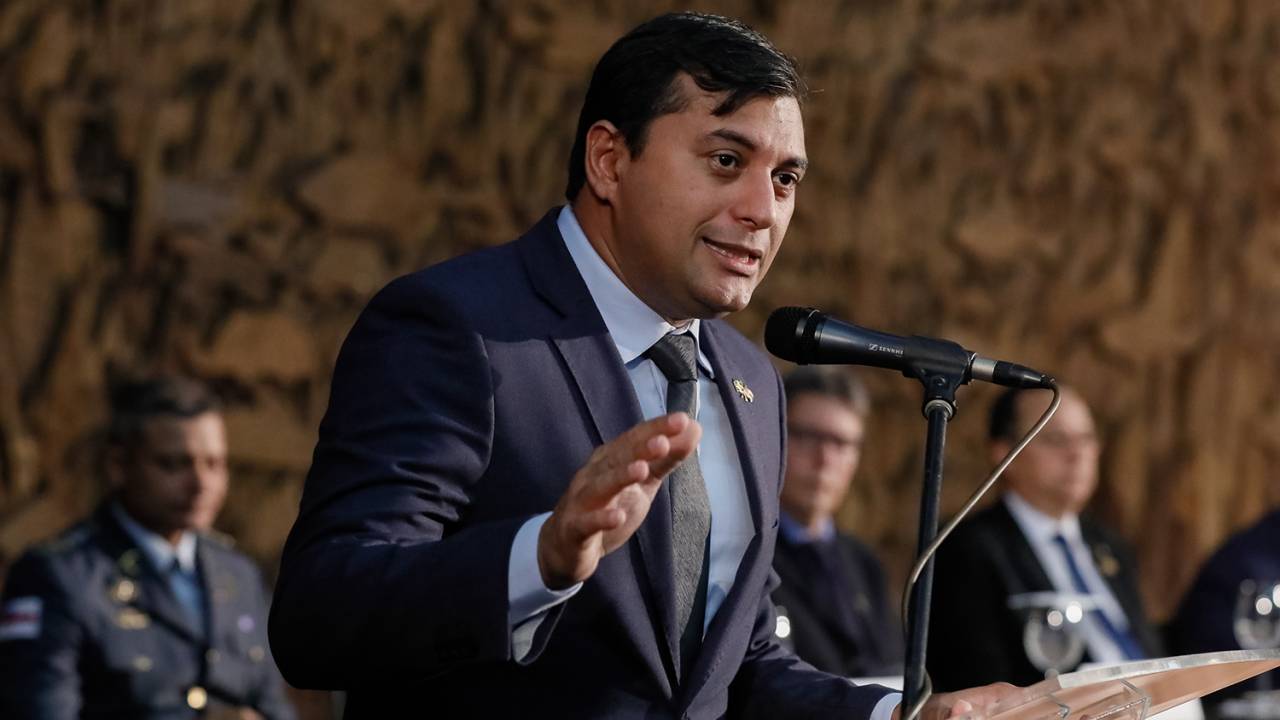O Governador do Amazonas, Wilson Lima -