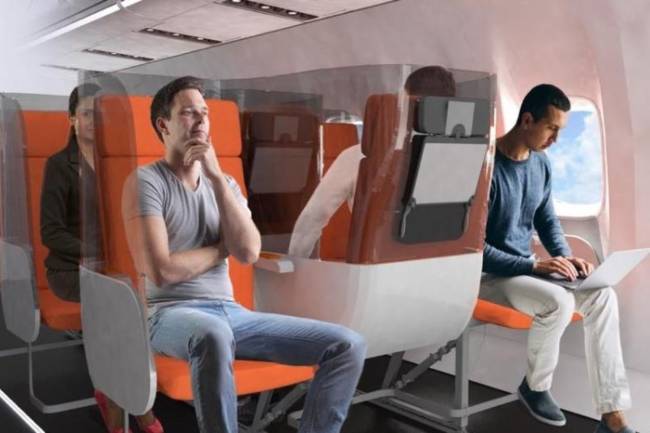 Barreiras nos aviões Barreiras nos aviões