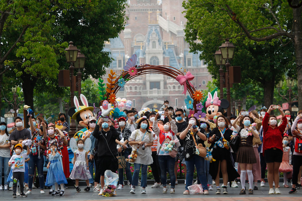 Disney Shanghai Reopens To Limited Visitors As China Recovers From Coronavirus Pandemic Disney Shanghai Reopens To Limited Visitors As China Recovers From Coronavirus Pandemic
