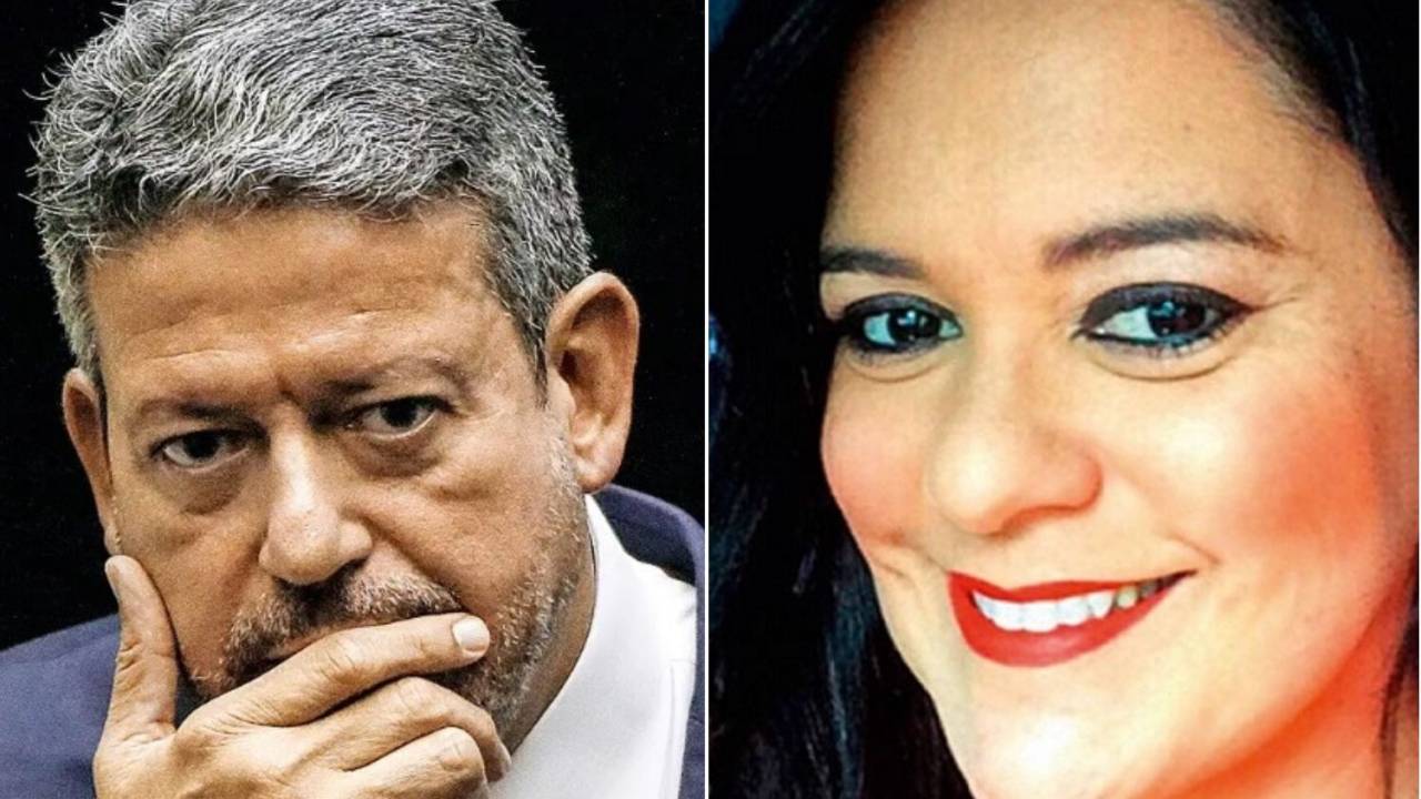 O líder do PP na Câmara, Arthur Lira, e a ex-mulher dele Jullyene Lins