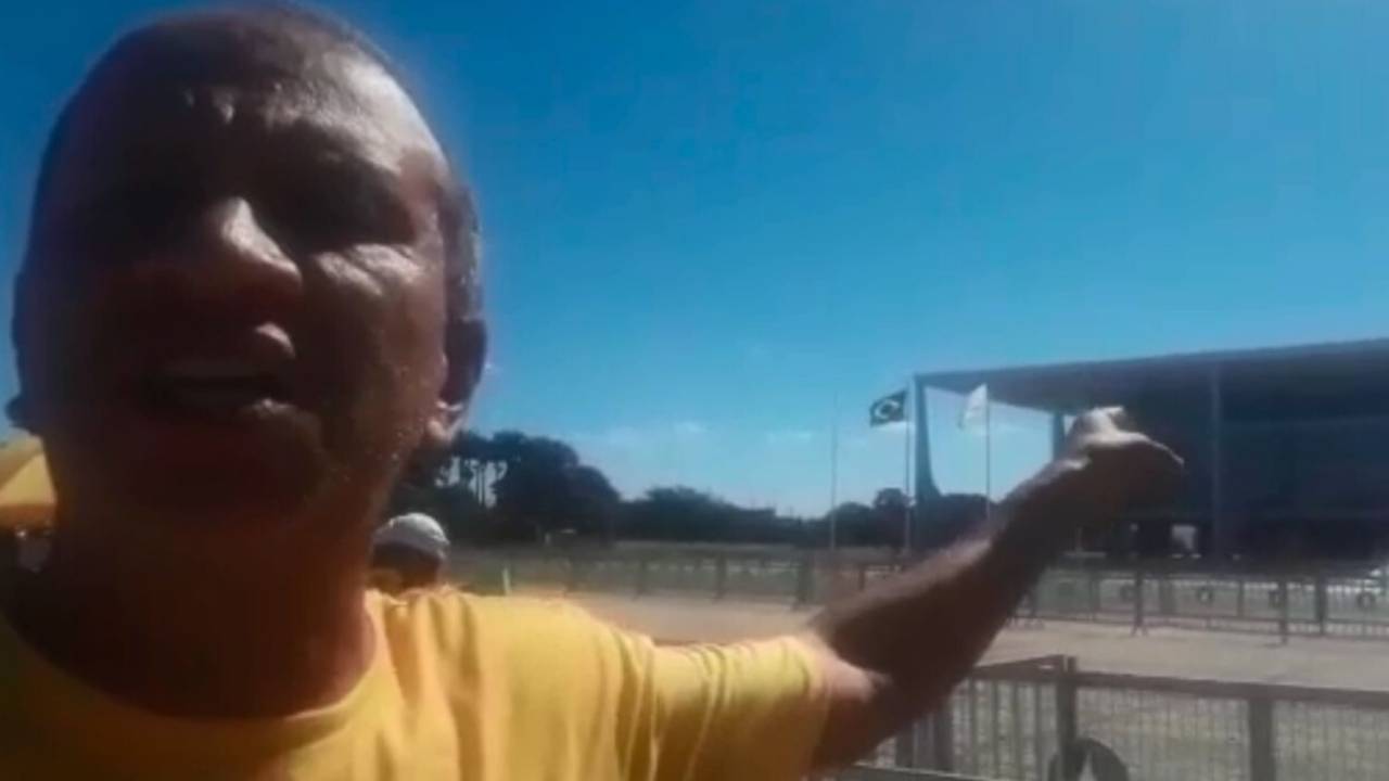 Renan Sena, militante bolsonarista preso por ofender o Congresso e o STF