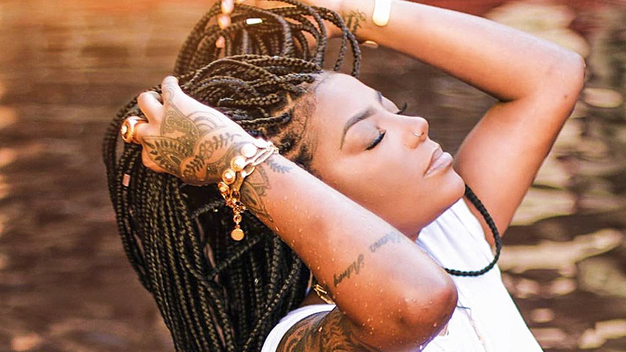 A cantora Ludmilla