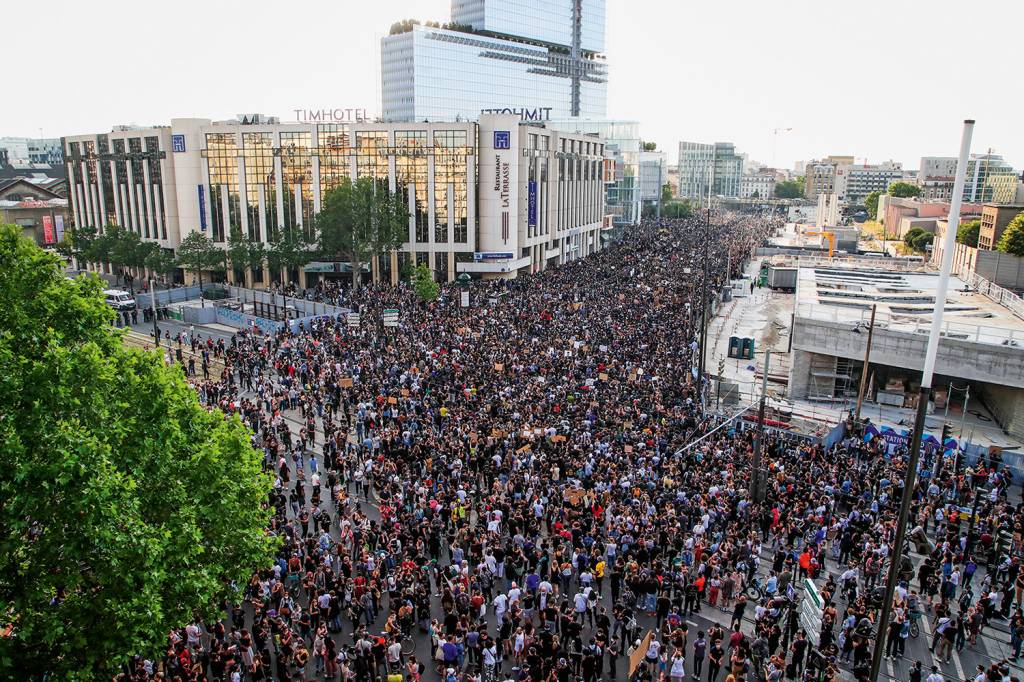APTOPIX America Protests France APTOPIX America Protests France