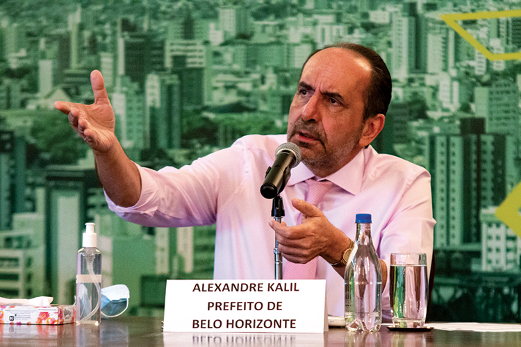 COVID-19 BELO HORIZONTE COLECTIVA PREFECT ALEXANDRE KALLIL Alexandre Kalil