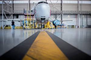 Hangar da Azul Linhas Aéreas-aviacao-aviao-voos-turismo-viagem Hangar de manutenção da companhia Azul Linhas Aéreas, localizado no Aeroporto de Viracopos, em Campinas