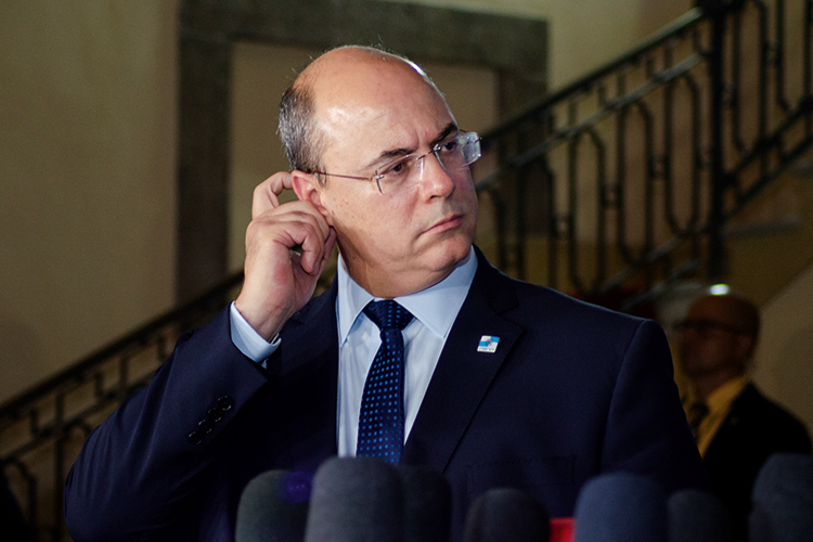Witzel é o sexto governador investigado por corrupção no Rio de Janeiro