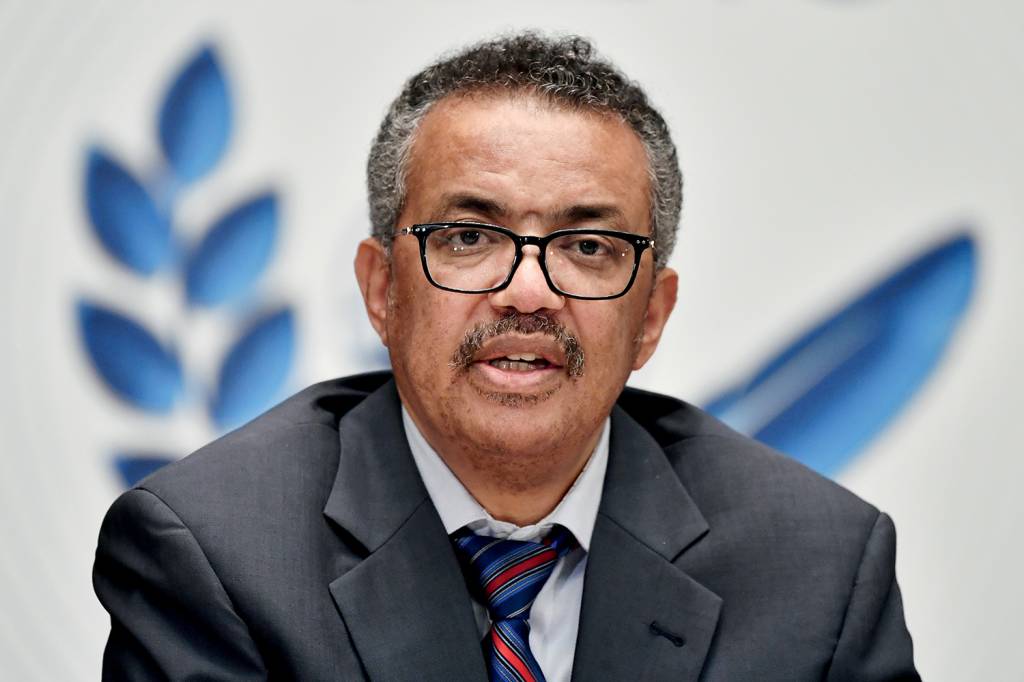FILE PHOTO: World Health Organization Director-General Tedros Adhanom Ghebreyesus attends a news conference in Geneva FILE PHOTO: World Health Organization Director-General Tedros Adhanom Ghebreyesus attends a news conference in Geneva