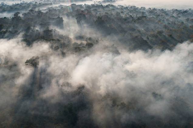 Vista aérea das queimadas Vista aérea das queimadas