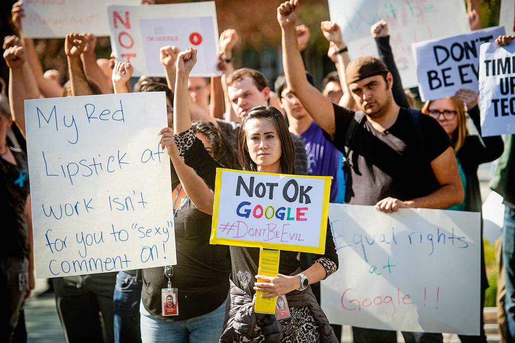 APTOPIX Google Walkout APTOPIX Google Walkout