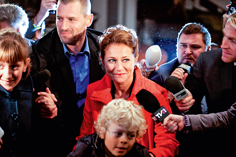 Cena de Borgen, série política dinamarquesa