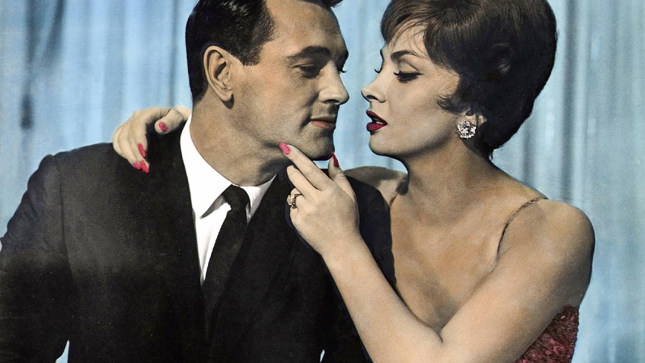 É CULTURAL - Rock Hudson e Gina Lollobrigida em Quando Setembro Vier: Hollywood difundiu o amor que faz suspirar -