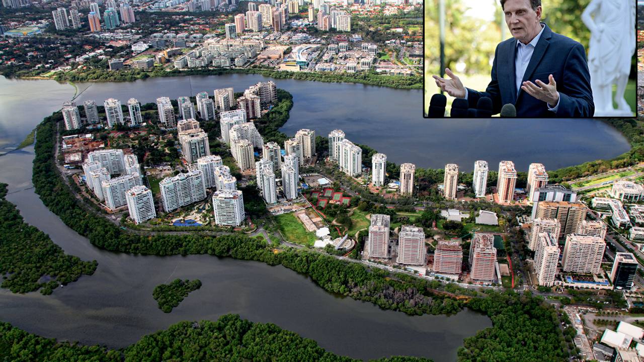 Condomínio dos Poderosos: o local onde vive o prefeito do Rio, o governador em exercício e vários políticos é alvo constante de operações policiais