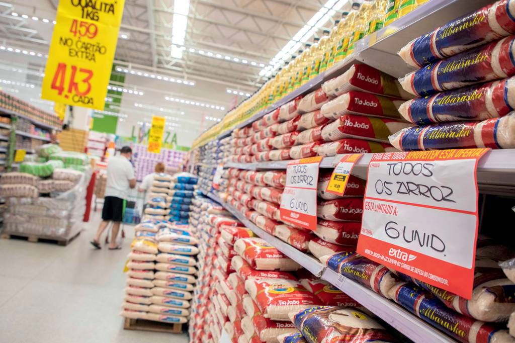 InflaÁ„o setor de alimentos Alimentos