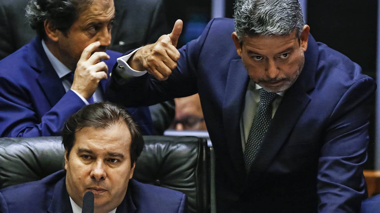 PODER - Rodrigo Maia e Arthur Lira: os candidatos medem força -