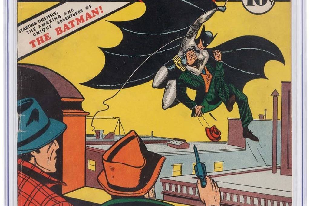 HQ com estreia de Batman é leiloada por 8 milhões de reais