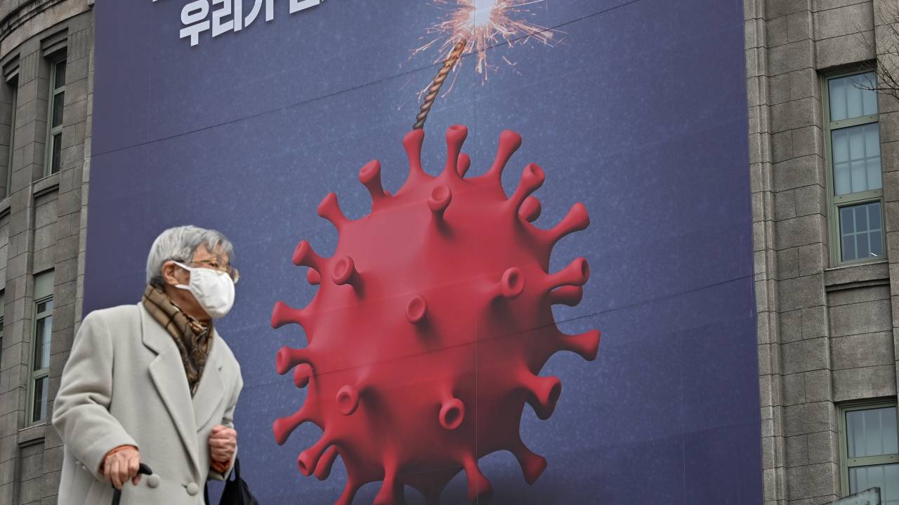 A Coreia do Sul luta contra um novo crescimento de casos da Covid-19 - 28/12/2020