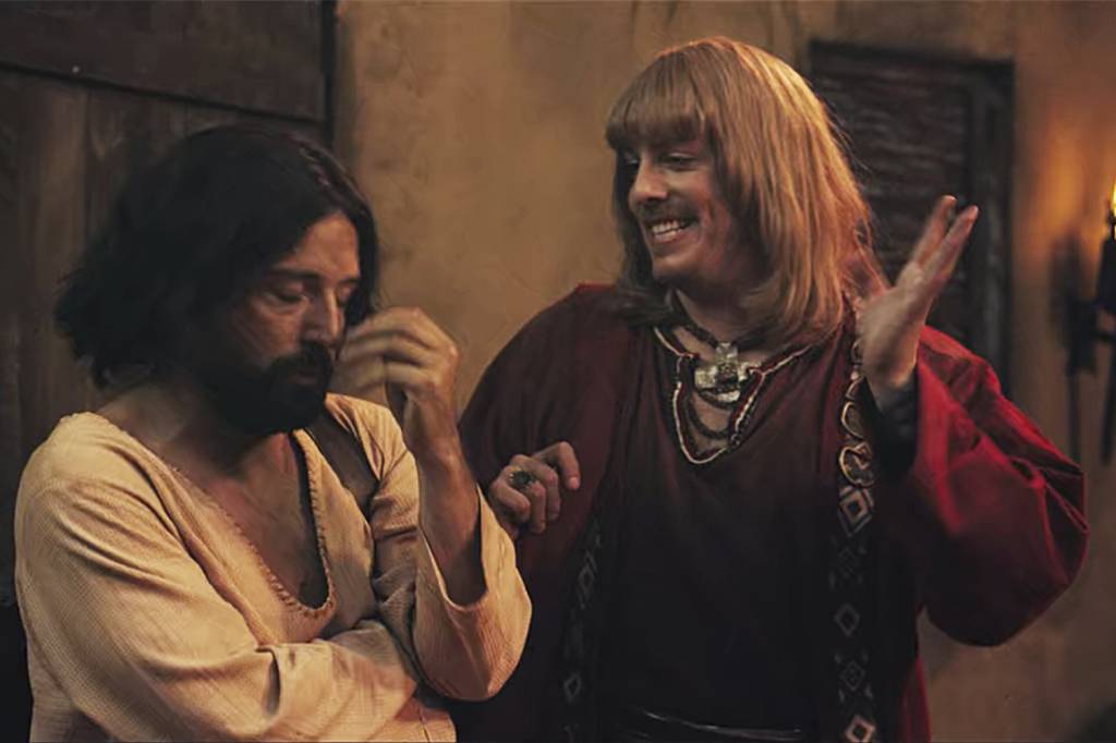 Captura-de-Tela-2020-11-30-às-15.48.09.png DISCÓRDIA - O Jesus gay (Gregório Duvivier) e Porchat no filme de 2019: ataques covardes de intolerância -