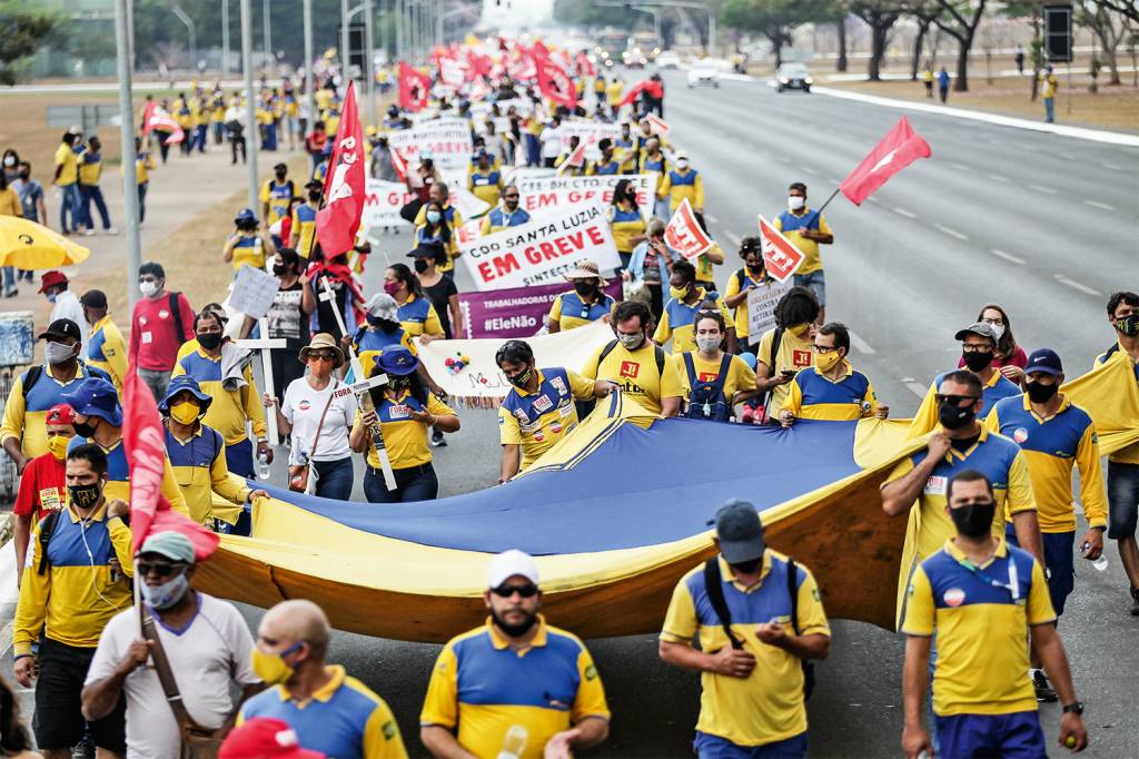 DF, 21/09/2020 – Correios / Manifestação DF, 21/09/2020 – Correios / Manifestação