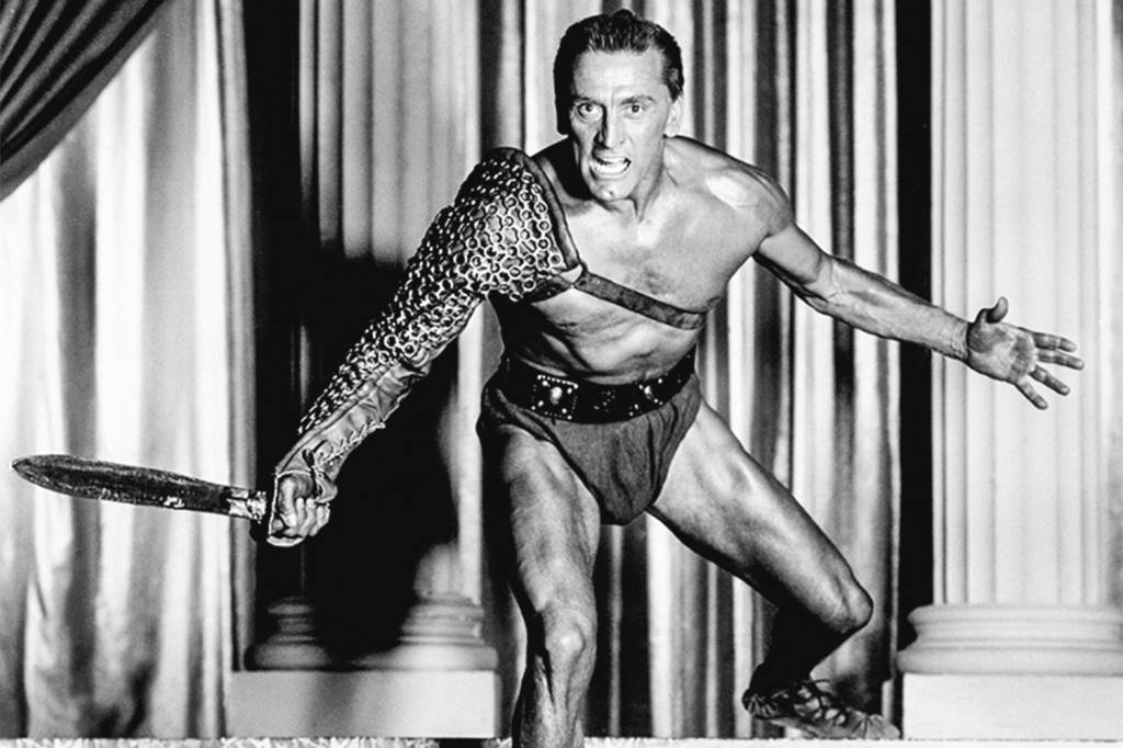Kirk Douglas as Spartacus Kirk Douglas
