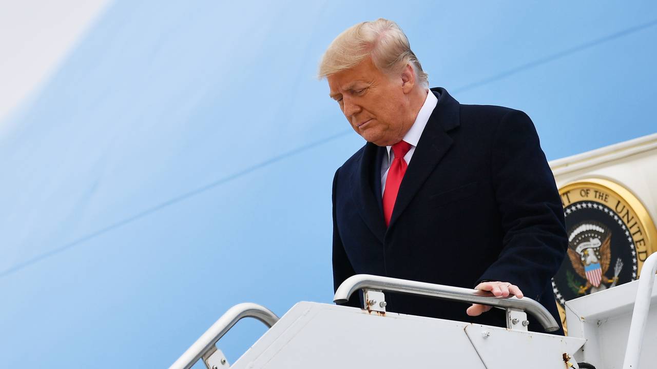 Ex-presidente americano Donald Trump - 12/01/2021