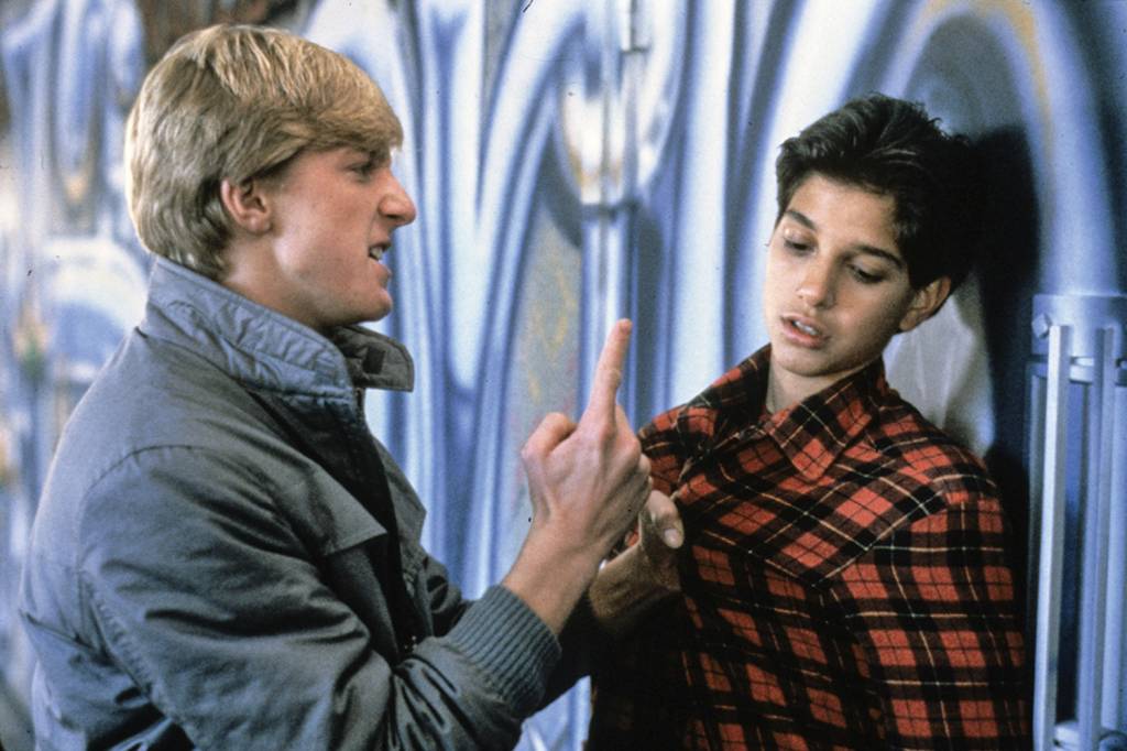 076_CHL_065294.jpg LUTA - Zabka e Macchio nos anos 80: presos para sempre aos personagens -