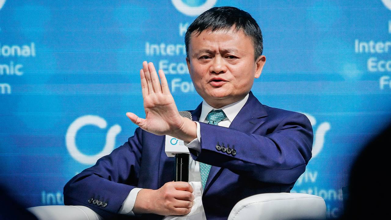 ESTRELA DA MÍDIA - Jack Ma: em suas apresentações, ele minimizava a interferência estatal em seus negócios -