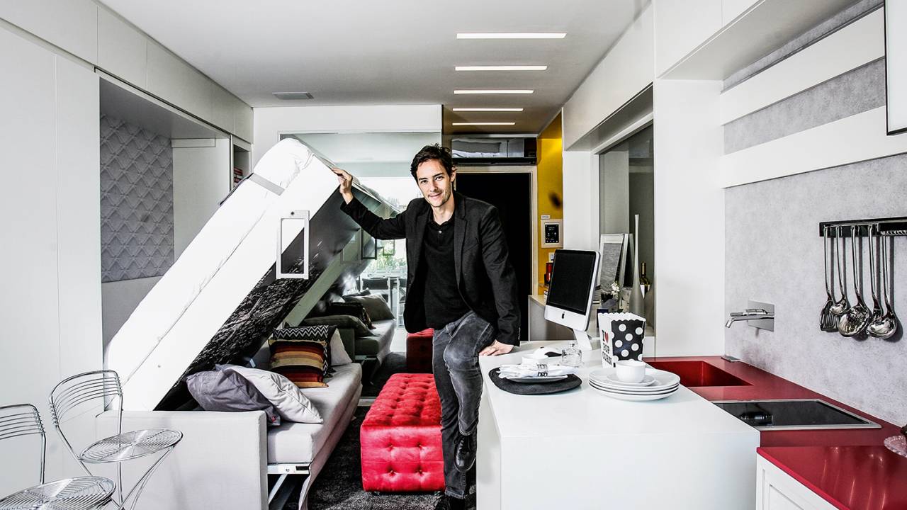 APARTAMENTO MICRO - Frankel, dono da incorporadora Vitacon, e unidade de 23 metros quadrados em São Paulo -
