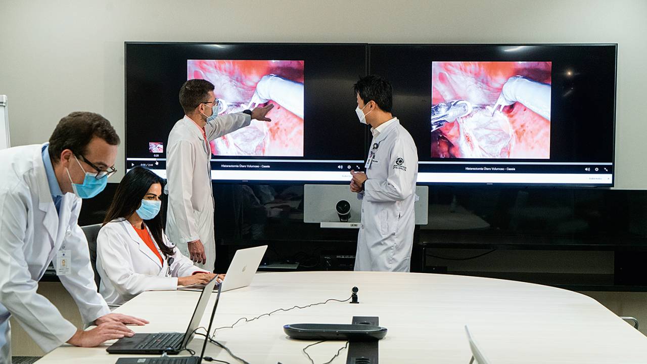 HOSPITAL ALBERT EINSTEIN, EM SÃO PAULO - 25 milhões de reais em equipamentos que facilitam a conexão -