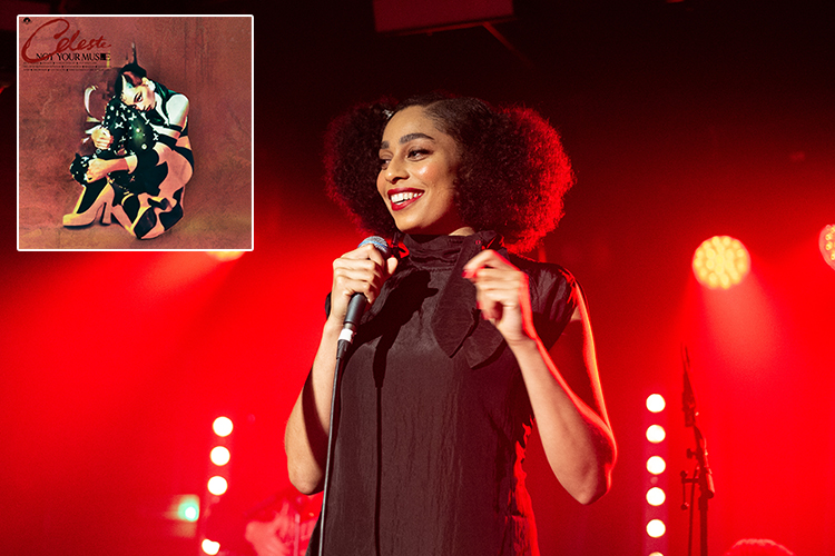 A cantora e compositora britânica, Celeste Epiphany Waite -