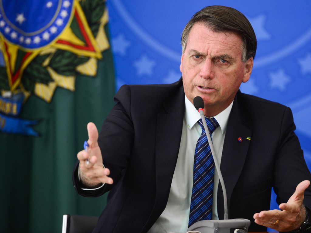 O presidente Jair Bolsonaro