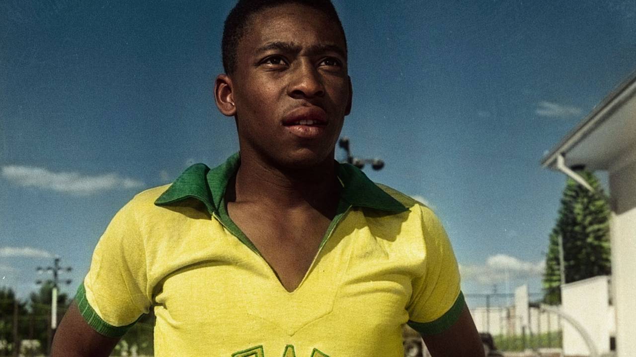 Cena do documentário 'Pelé', na Netflix