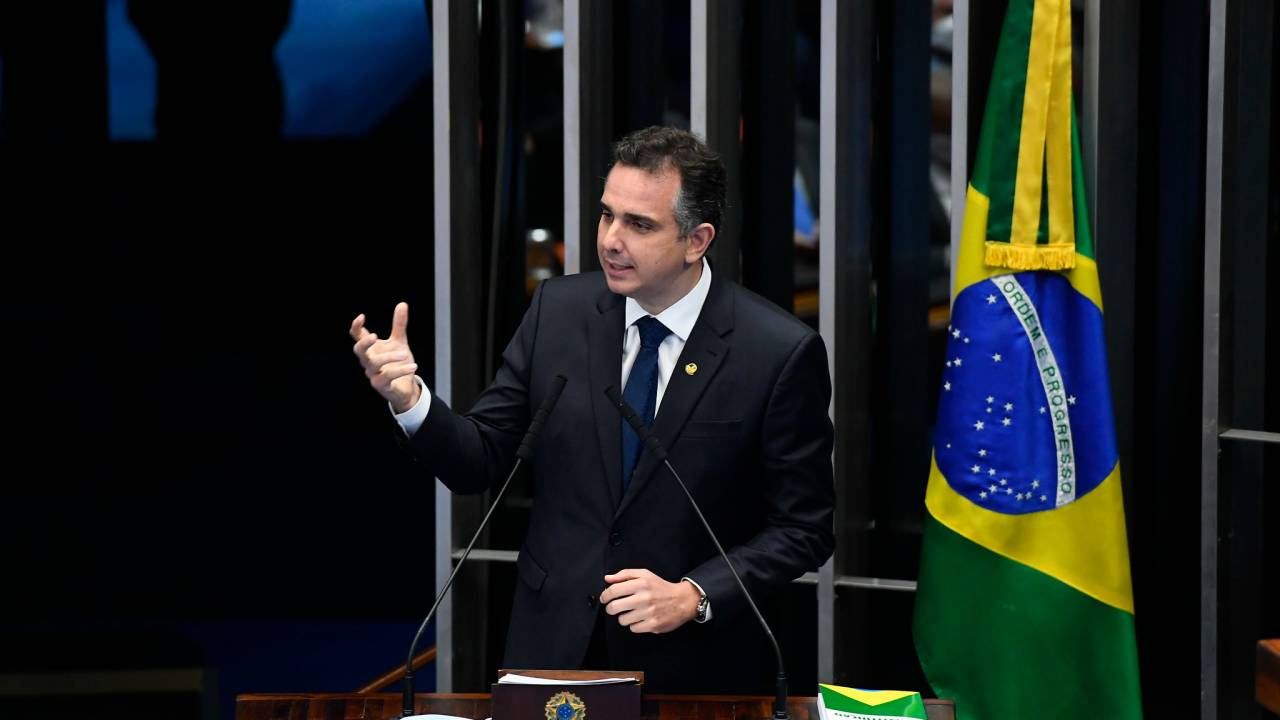 O novo presidente do Senado, Rodrigo Pacheco (DEM-MG)