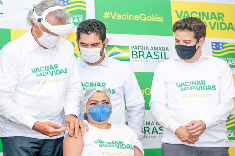 Vacinação contra a Covid-19 no Estado de Goiás -