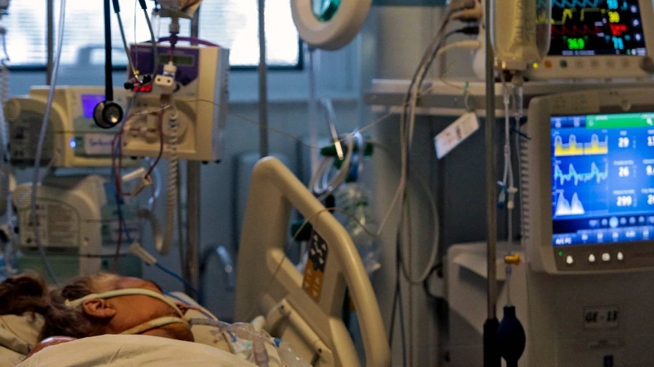 UTI do Hospital Emílio Ribas, em São Paulo
