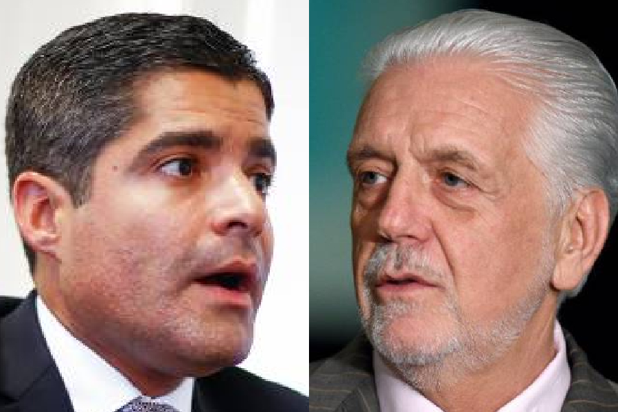 O ex-prefeito ACM Neto (DEM) e o senador Jaques Wagner (PT)