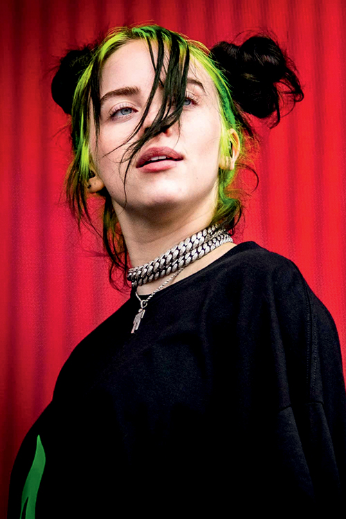 BILLIE EILISH 2019 – INSTAGRAM @LARSCR_ 20 2021.jpg PIONEIRA - Billie Eilish: estouro com canções compostas em casa com o irmão -