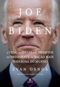 Capa do livro 'Joe Biden: a vida, as ideias e os desafios do presidente da nação mais poderosa do mundo', de Evan Osnos