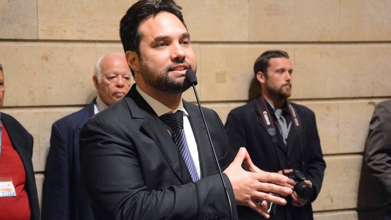 O vereador Dr. Jairinho (Solidariedade) -