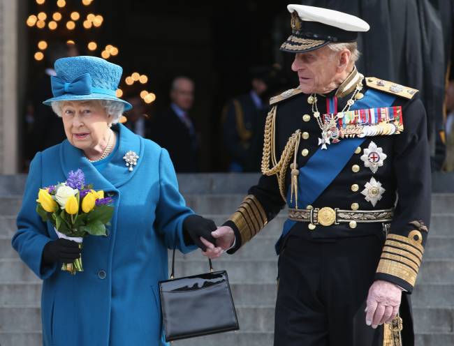 A Service Of Commemoration – Afghanistan Philip e Elizabeth II em cerimônia em Londres em 2015