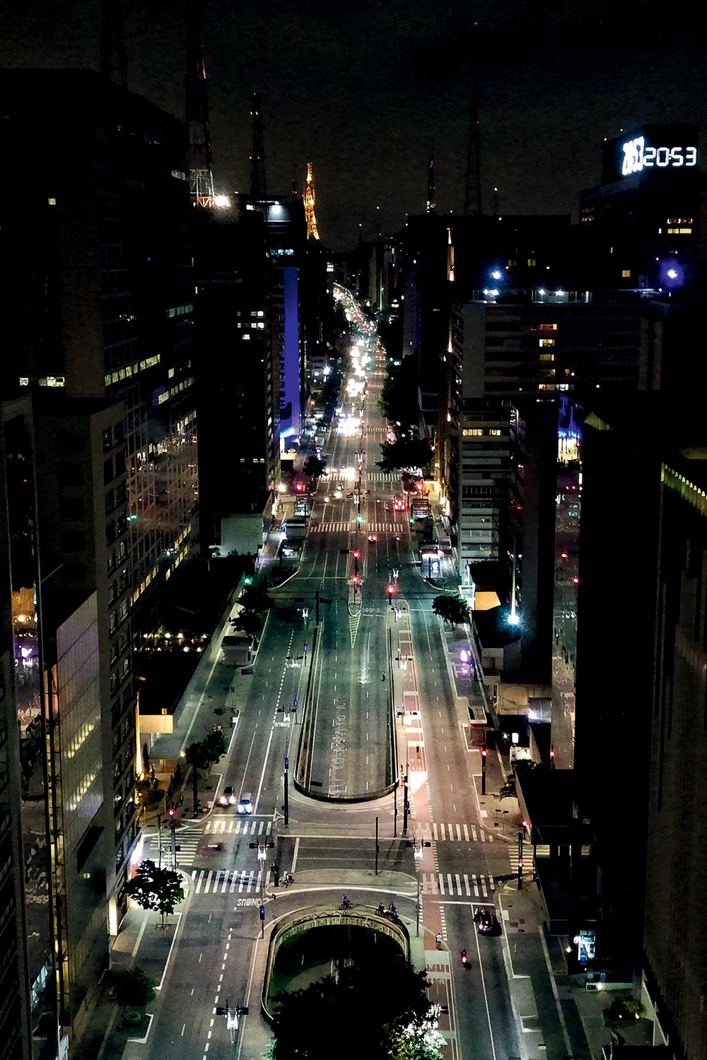 Vista aérea da Avenida Paulista Fase emergencial A AMEAÇA - Lockdown em várias cidades: a preocupação do Planalto -