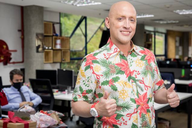 O personagem "Sem Noção", do programa 220 Volts, na Multishow - O personagem "Sem Noção", do programa 220 Volts, na Multishow -